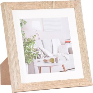 Cornice moderna 20x20 cm marrone medio