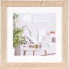 Cornice moderna 20x20 cm marrone medio