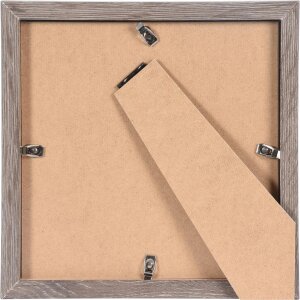 Cornice moderna 20x20 cm grigio scuro