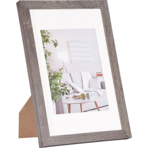 Cornice moderna 20x30 cm grigio scuro