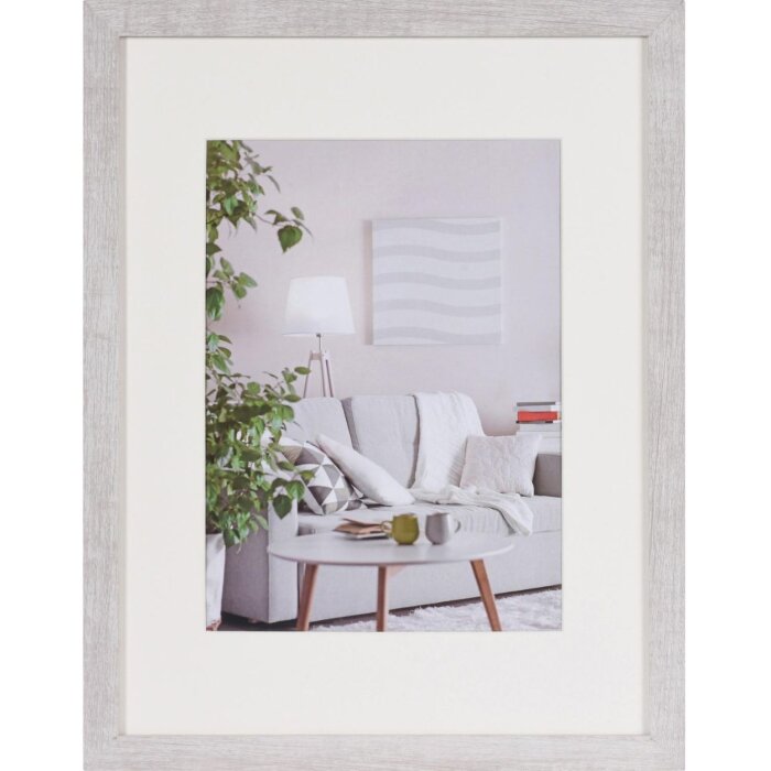 Cornice per quadri moderna 30x40 cm bianco