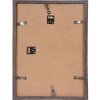 Henzo Cornice moderna 30x40 cm grigio scuro con passepartout 20x28 cm