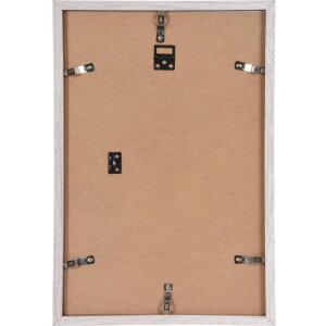 Henzo Cornice moderna 30x45 cm bianca con passepartout 20x30 cm