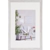 Henzo Cornice moderna 30x45 cm bianca con passepartout 20x30 cm