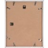 Henzo Cornice moderna bianca 40x50 cm con passepartout 30x40 cm