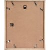 Henzo Cornice moderna 40x50 cm marrone medio con passepartout 30x40 cm