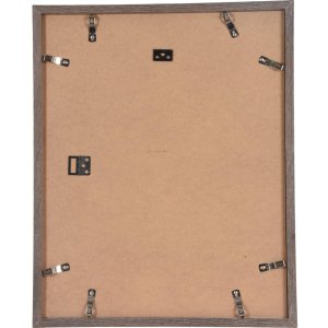 Henzo Cornice moderna 40x50 cm grigio scuro con passepartout 30x40 cm