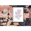Henzo Cornice moderna 40x50 cm grigio scuro con passepartout 30x40 cm