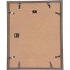 Henzo Cornice moderna 40x50 cm grigio scuro con passepartout 30x40 cm