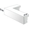 Henzo Cornice moderna 40x50 cm grigio scuro con passepartout 30x40 cm