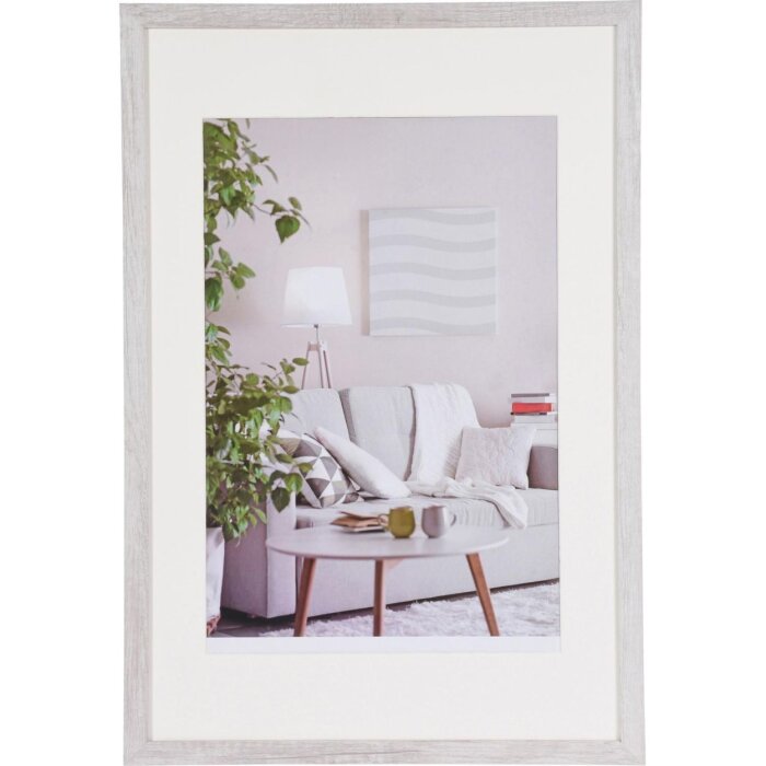 Cornice moderna 40x60 cm bianca