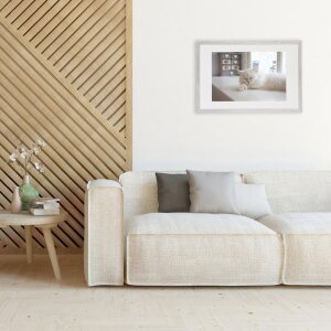 Cornice moderna 40x60 cm bianca