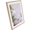Cornice Henzo moderna 50x70 cm marrone medio con passe-partout 40x60 cm