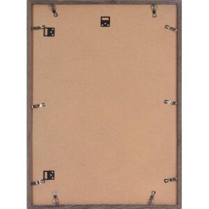 Henzo Cornice moderna 50x70 cm grigio scuro con passepartout 40x60 cm