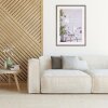 Henzo Cornice moderna 50x70 cm grigio scuro con passepartout 40x60 cm