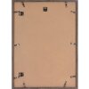 Henzo Cornice moderna 50x70 cm grigio scuro con passepartout 40x60 cm