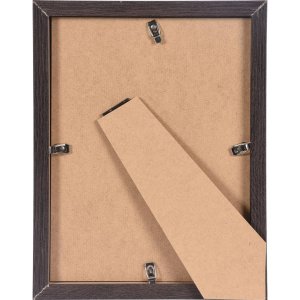 Cornice per quadri moderna 18x24 cm marrone scuro