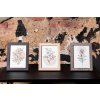 Cornice per quadri moderna 18x24 cm marrone scuro