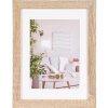Cornice moderna 18x24 cm marrone medio