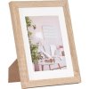 Cornice moderna 18x24 cm marrone medio
