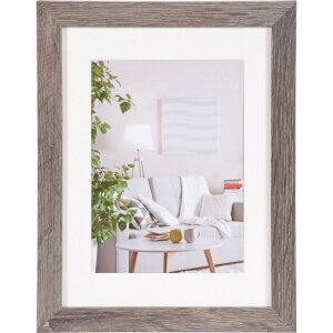 Cornice moderna 18x24 cm grigio scuro