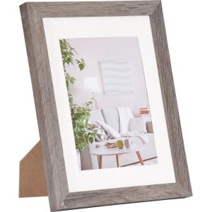 Cornice moderna 18x24 cm grigio scuro
