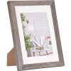 Cornice moderna 18x24 cm grigio scuro
