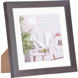 Cornice moderna 20x20 cm marrone scuro