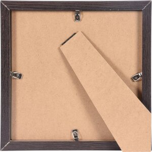 Cornice moderna 20x20 cm marrone scuro