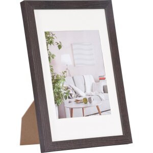 Cornice moderna 20x30 cm marrone scuro