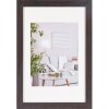 Cornice moderna 20x30 cm marrone scuro