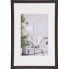 Cornice moderna 30x45 cm marrone scuro