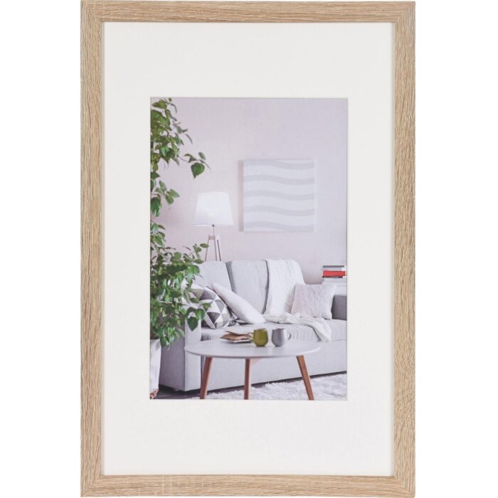 Cornice moderna 30x45 cm marrone medio