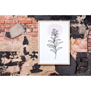 Cornice moderna 30x45 cm marrone medio