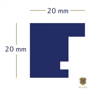 Cornice moderna 30x45 cm marrone medio