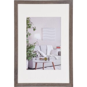 Cornice moderna 30x45 cm grigio scuro