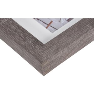 Cornice moderna 30x45 cm grigio scuro