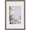 Cornice moderna 30x45 cm grigio scuro