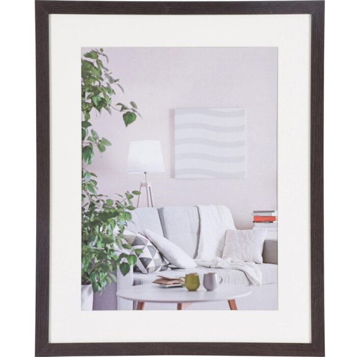 Cornice per quadri moderna 40x50 cm marrone scuro