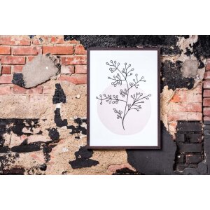 Cornice per quadri moderna 40x50 cm marrone scuro