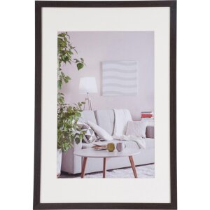 Cornice moderna 40x60 cm marrone scuro