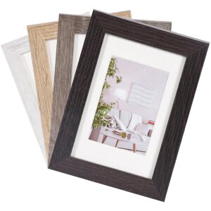 Cornice moderna 50x60 cm marrone scuro