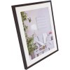 Cornice moderna 50x60 cm marrone scuro