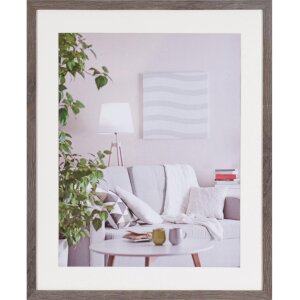 Henzo Cornice moderna 50x60 cm grigio scuro con...