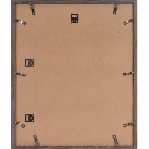 Henzo Cornice moderna 50x60 cm grigio scuro con passepartout 40x50 cm