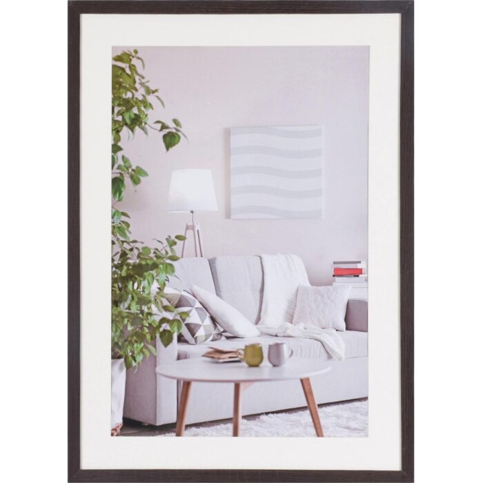 Cornice per quadri moderna 50x70 cm marrone scuro