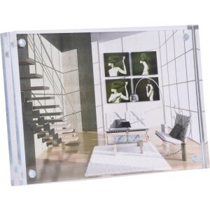 Cornice in acrilico Clear Style 10x20 cm
