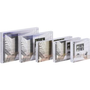 Cornice in acrilico Clear Style 10x20 cm