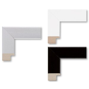 Telaio in legno MAT 30x40 cm nero