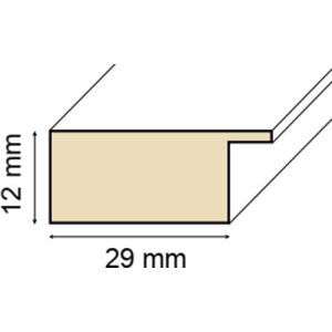Cornice di legno Tutti Frutti 10x15 cm rosso